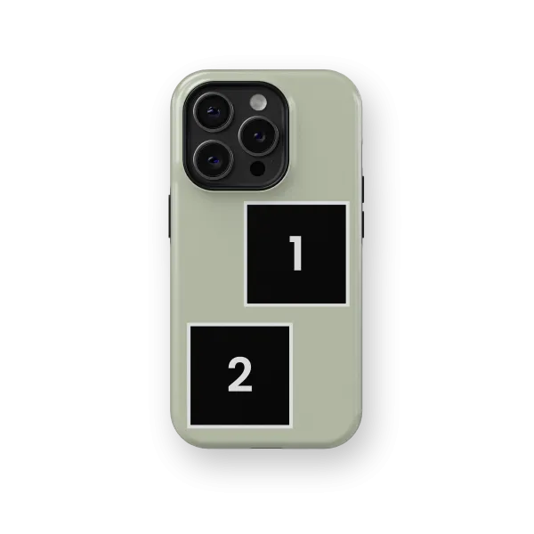 Twin Memories - Green | Coque de téléphone 3D 2en1 Ultra-résistante