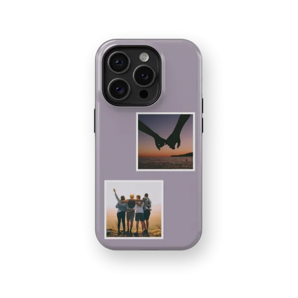 Twin Memories - Purple | Coque de téléphone 3D 2en1 Ultra-résistante