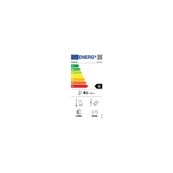 Etiquette énergétique SAMSUNG Galaxy Tab S11 - Neuf