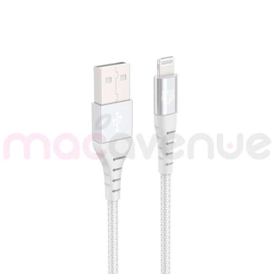 Tiger Lite - TIGER POWER LITE CABLE RENFORCE USB-A LIGHTNING 1,2M B...