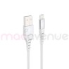 Tiger Lite - TIGER POWER LITE CABLE RENFORCE USB-A LIGHTNING 1,2M B...