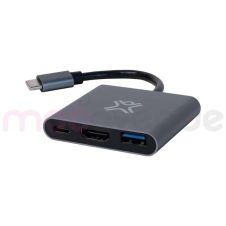 XTREMEMAC - Hub USB-C 3 ports (HDMI+USB-A+USB-C) Power Delivery