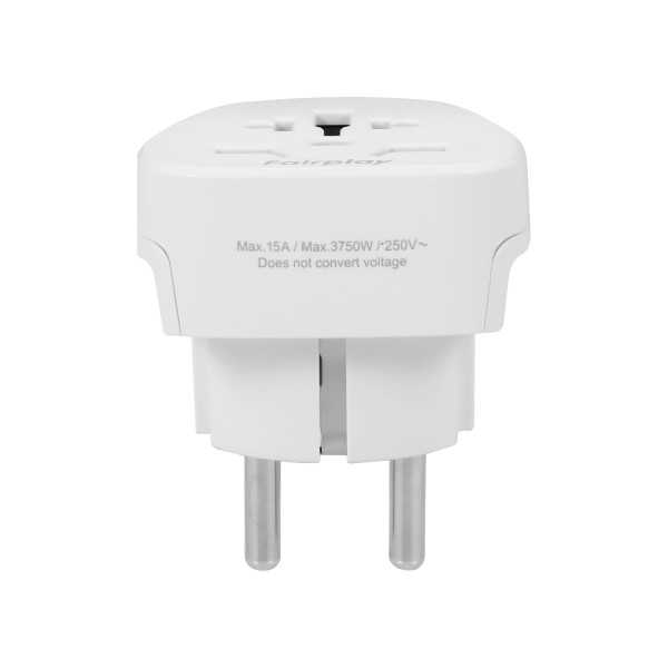 FAIRPLAY Adaptateur Voyage (Monde vers France)