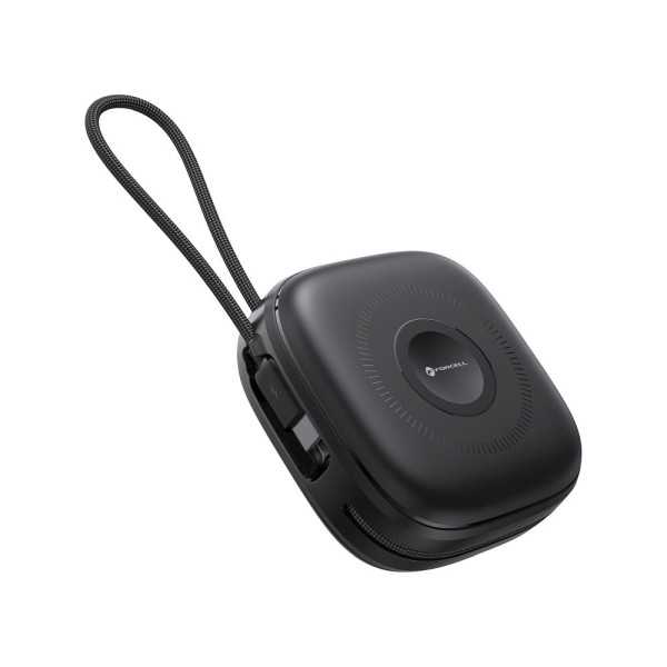 FORCELL F-ENERGY Batterie externe USB-C Lightning noire compatible ...