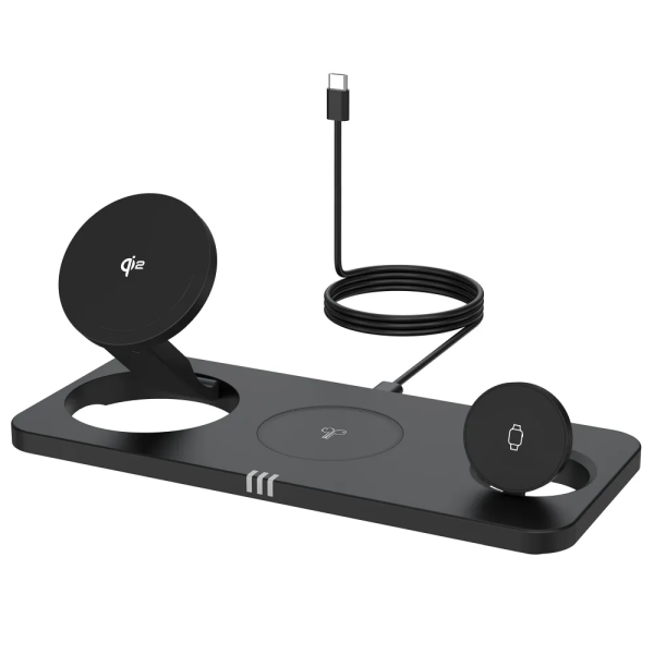 FORCELL F-Energy Station de charge à induction 3-en-1 compatible Ma...