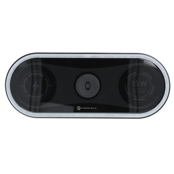 FORCELL F-ENERGY Station de charge rapide à induction 3-en-1 15W