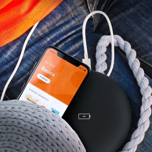 FORCELL F-ENERGY Chargeur rapide à induction 15W avec câble USB-C v...