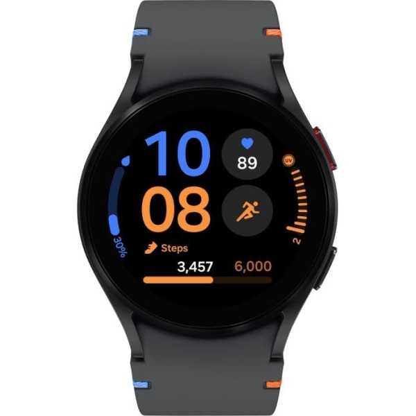 SAMSUNG Galaxy Watch FE Noir (Bracelet Silicone Noir) - Neuf