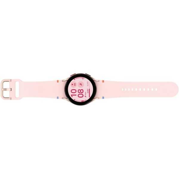 SAMSUNG Galaxy Watch FE Or (Bracelet Silicone Rose) - Neuf
