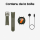 SAMSUNG Galaxy Watch 7 44mm Argent (Bracelet En Silicone Argentées)...
