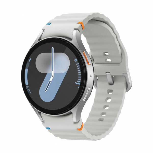 SAMSUNG Galaxy Watch 7 44mm Argent (Bracelet En Silicone Argentées)...