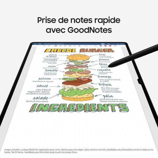 SAMSUNG Galaxy Tab S9 - Neuf