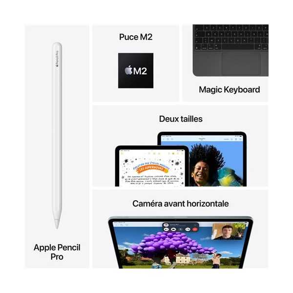 APPLE iPad Air 13 Pouces (2024) Puce M3 - Neuf