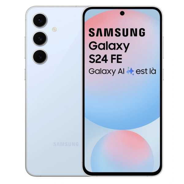 SAMSUNG Galaxy S24 FE Bleu 5G - Neuf