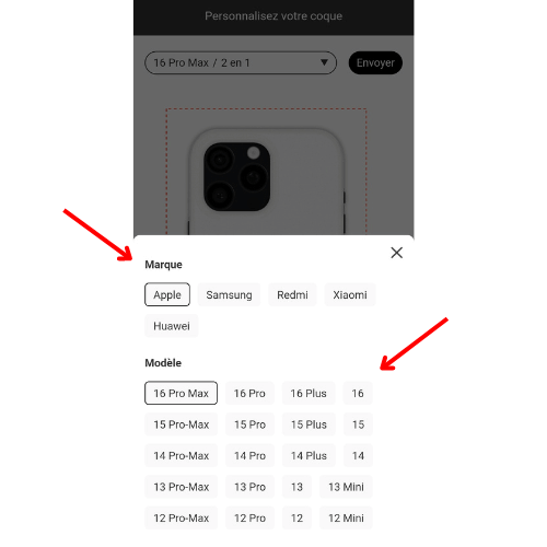 Choisir le style 2 en 1