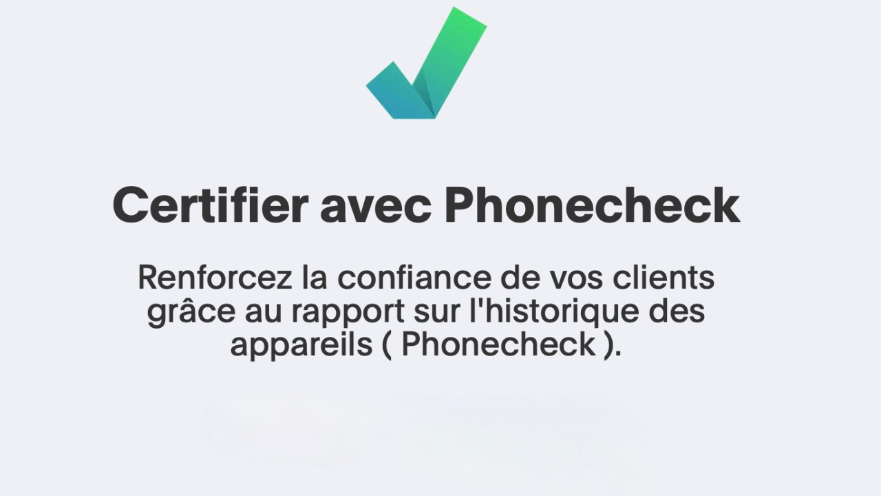 Macavenue certifie ses smartphones avec Phonecheck